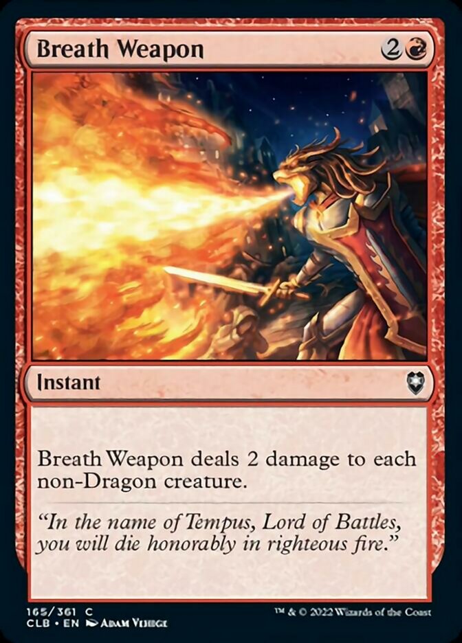 Breath Weapon [Commander Legends: Battle for Baldur's Gate] 