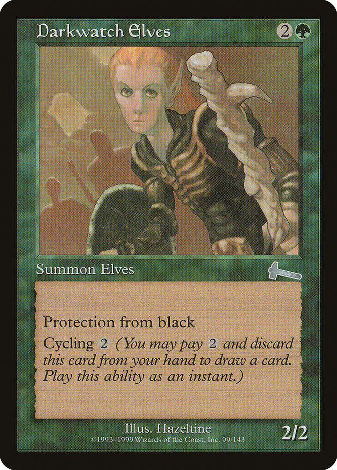 Darkwatch Elves [Urza's Legacy] 