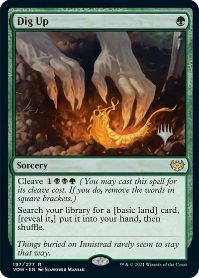 Dig Up (Promo Pack) [Innistrad: Crimson Vow Promos] 