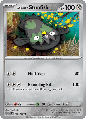Galarian Stunfisk (106/159) [Scarlet & Violet: Journey Together]