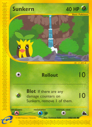 Sunkern (106/144) [Skyridge] 
