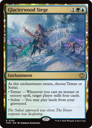 Glacierwood Siege [Tarkir: Dragonstorm Promos]