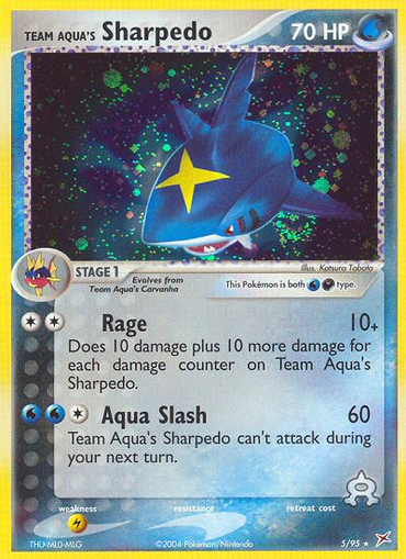 Team Aqua's Sharpedo (5/95) [EX: Team Magma vs Team Aqua] 