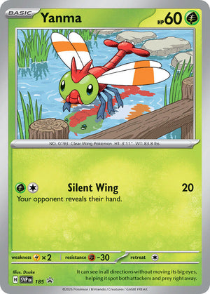 Yanma (185) [Scarlet & Violet: Black Star Promos]