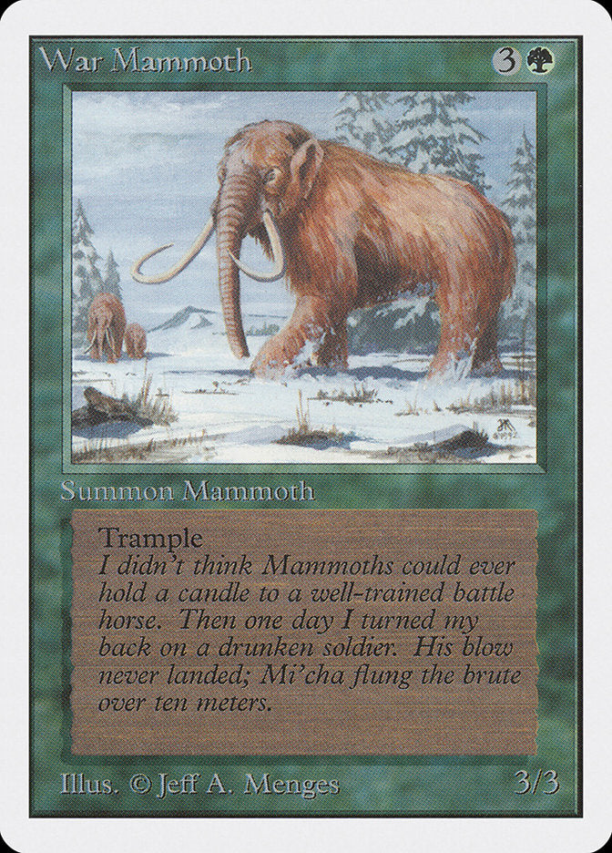 War Mammoth [Unlimited Edition] 