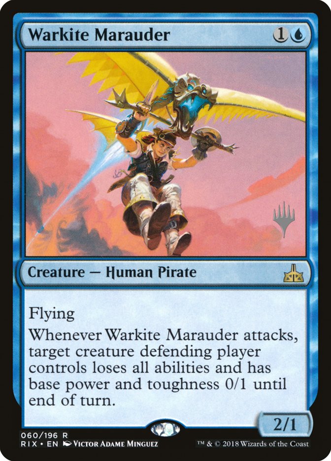 Warkite Marauder (Promo Pack) [Rivals of Ixalan Promos] 