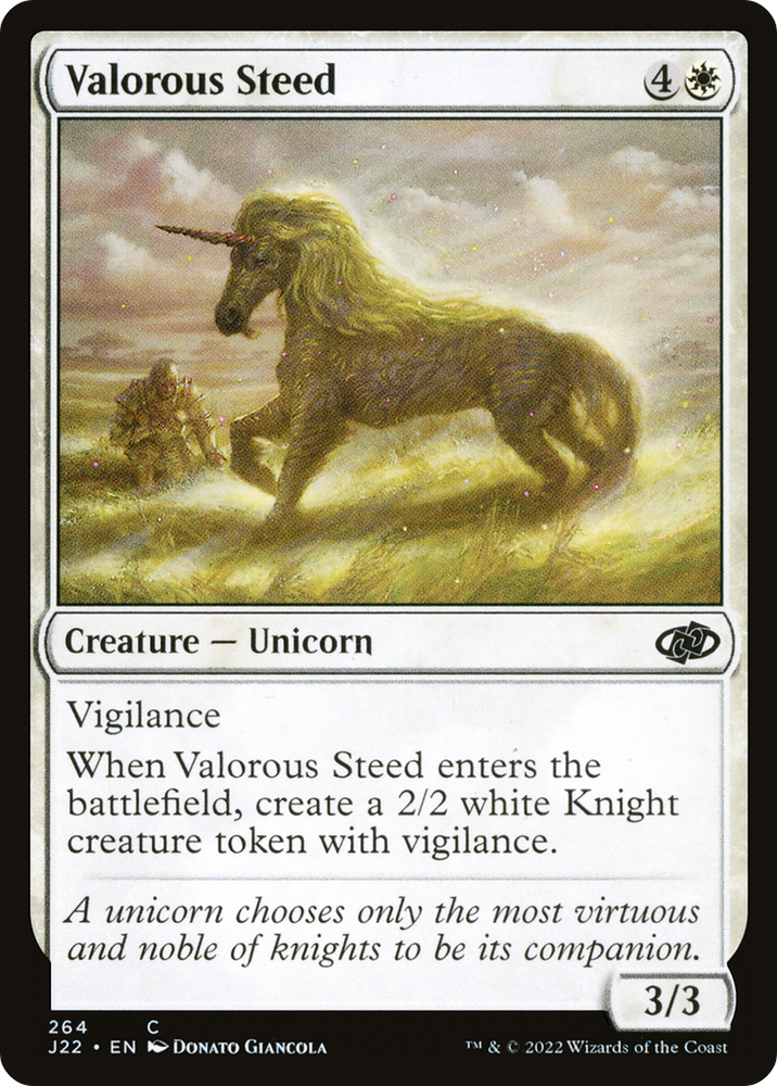 Valorous Steed [Jumpstart 2022] 