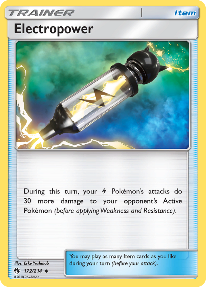 Electropower (172/214) [Sun &amp; Moon: Lost Thunder] 