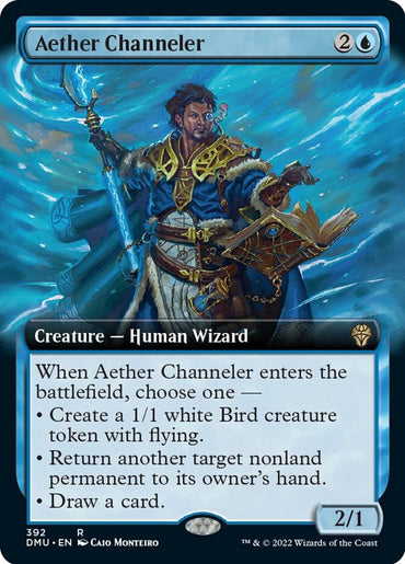 Aether Channeler (Extended Art) [Dominaria United] 