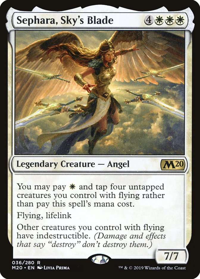 Sephara, Sky's Blade [Core Set 2020] 