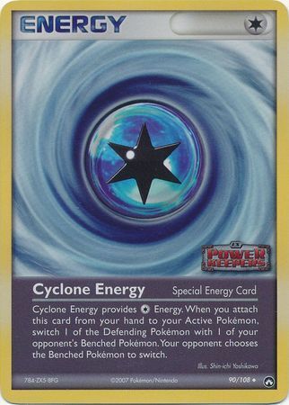 Cyclone Energy (90/108) (Stamped) [EX: Power Keepers] 