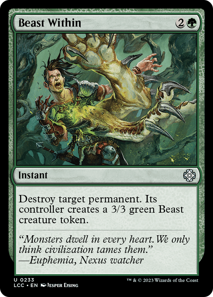 Beast Within [The Lost Caverns of Ixalan Commander] 