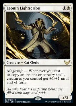 Leonin Lightscribe [Strixhaven: School of Mages] 