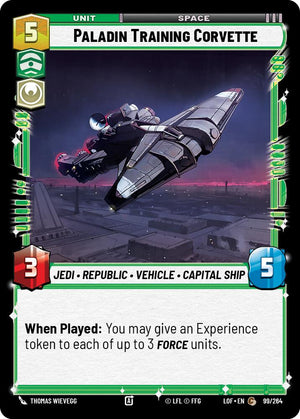 Paladin Training Corvette (99/264) (99/264) [Legends of the Force]