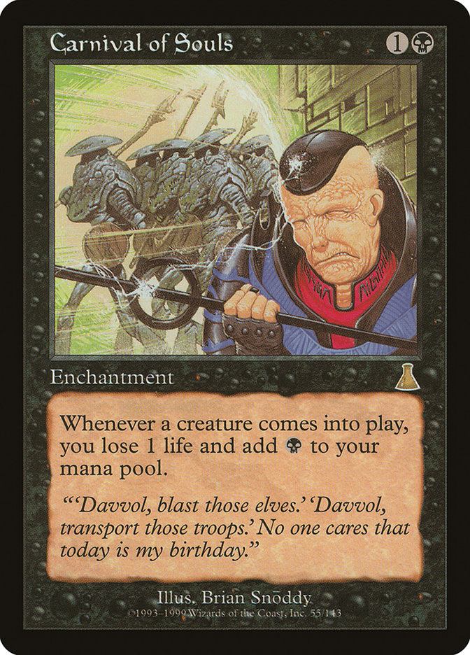 Carnival of Souls [Urza's Destiny] 