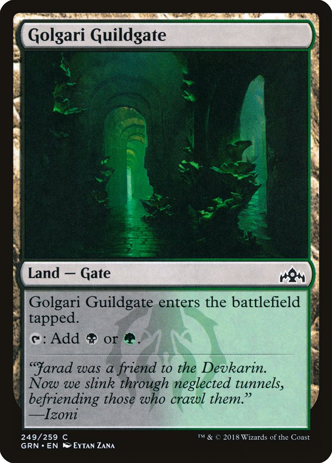 Golgari Guildgate (249/259) [Guilds of Ravnica] 