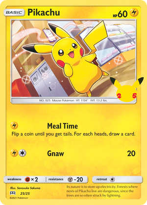 Pikachu (25/25) [McDonald's 25th Anniversary] 