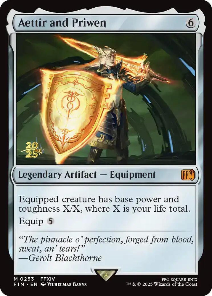 Aettir and Priwen [FINAL FANTASY Prerelease Promo]
