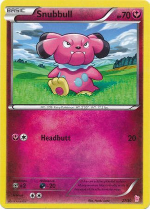 Snubbull (27/30) [XY: Trainer Kit - Sylveon] 