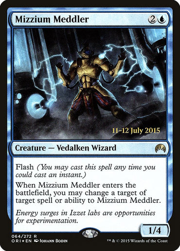 Mizzium Meddler [Magic Origins Prerelease Promos] 