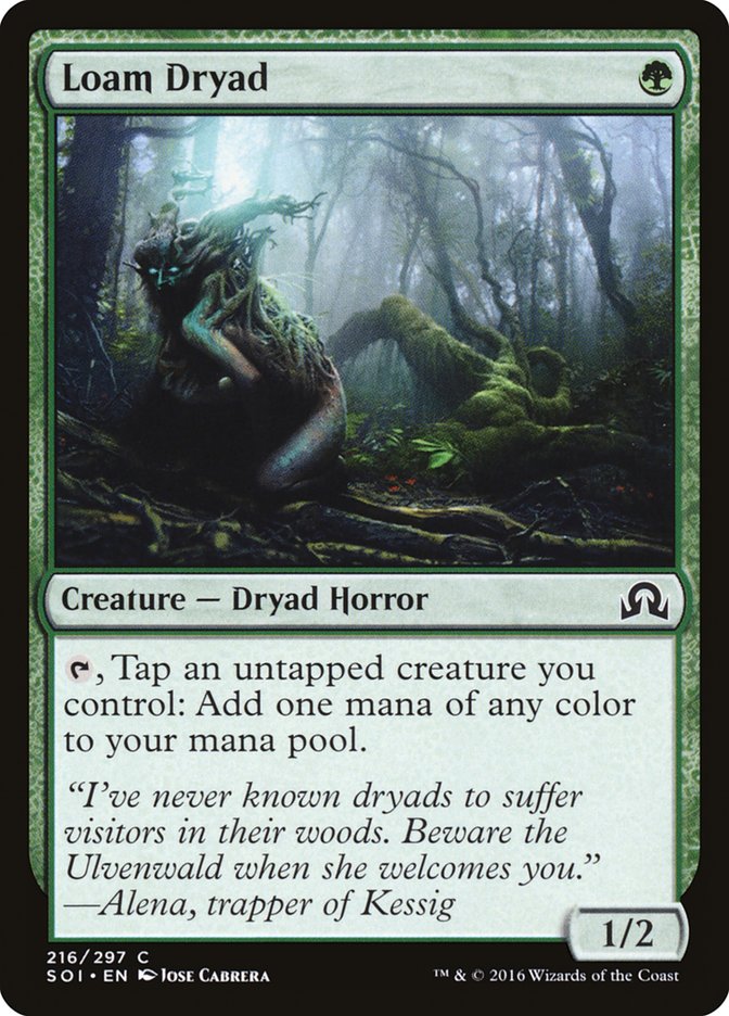 Loam Dryad [Shadows over Innistrad] 