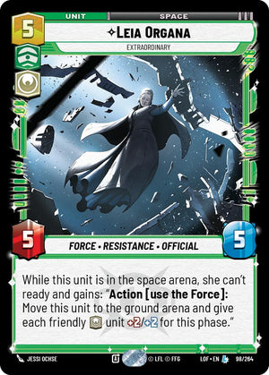 Leia Organa - Extraordinary (98/264) (98/264) [Legends of the Force]