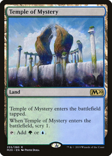 Temple of Mystery (Promo Pack) [Core Set 2020 Promos] 