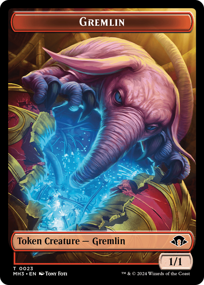 Copy // Gremlin Double-Sided Token [Modern Horizons 3 Tokens] 