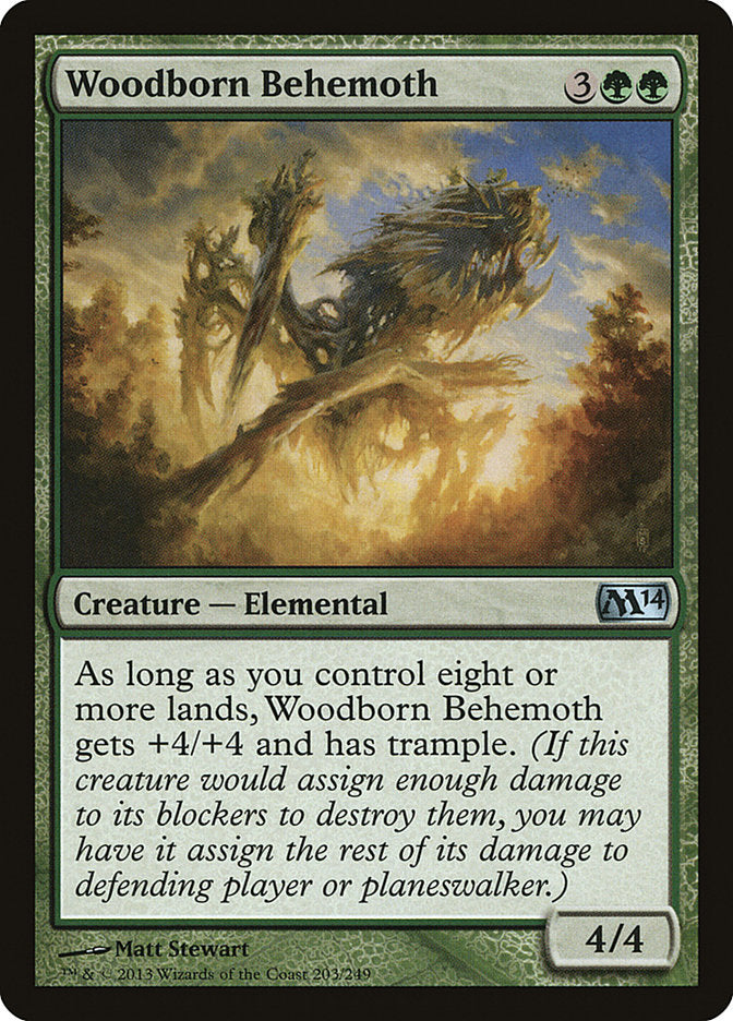 Woodborn Behemoth [Magic 2014] 