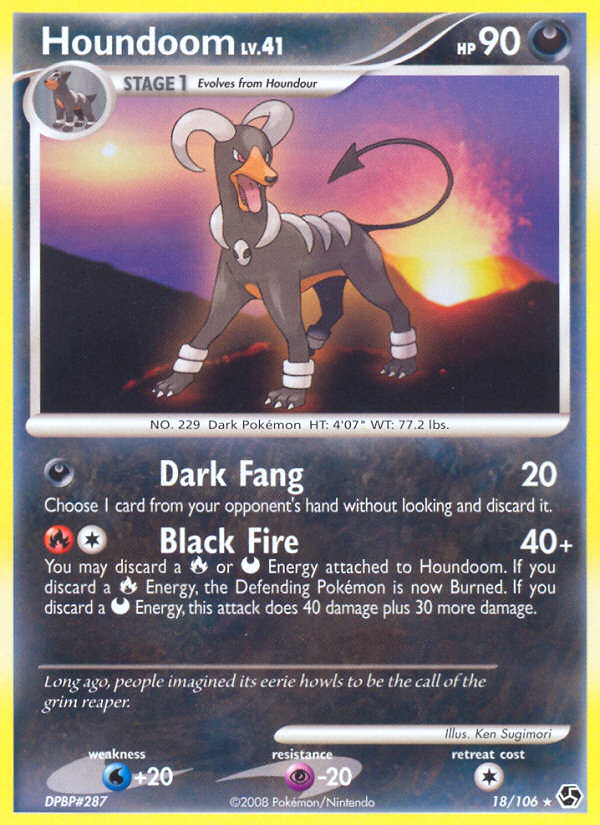 Houndoom (18/106) [Diamond & Pearl: Great Encounters]