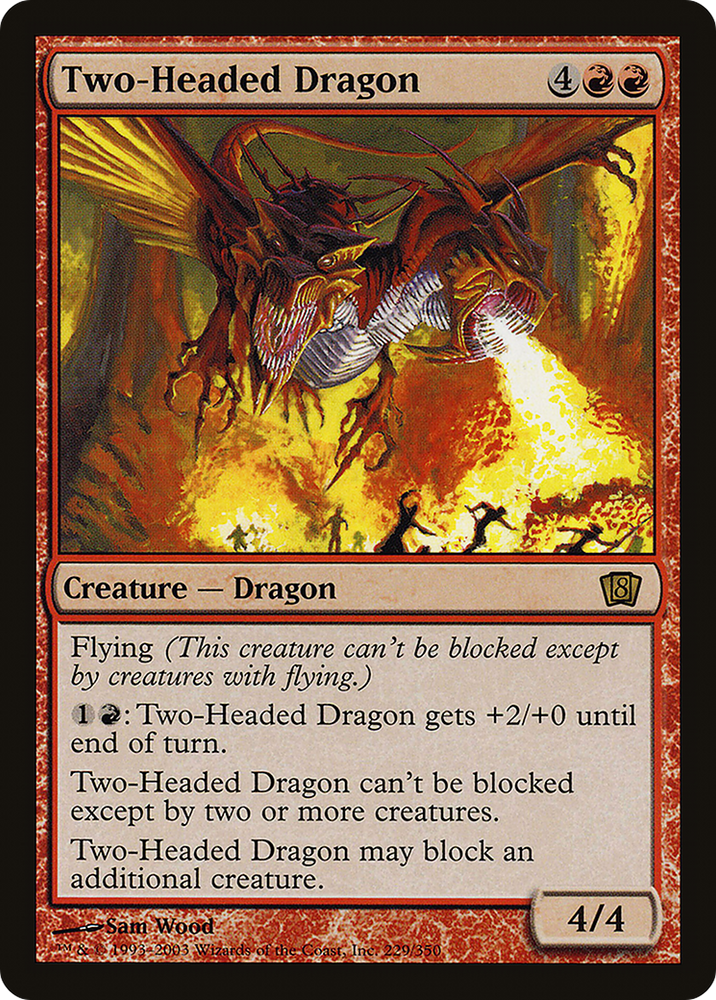 Two-Headed Dragon (E3 2003) [Oversize Cards] 