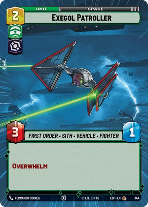 Exegol Patroller (344) (Hyperspace) (344) [Legends of the Force]