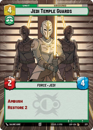 Jedi Temple Guards (377) (Hyperspace) (377) [Legends of the Force]