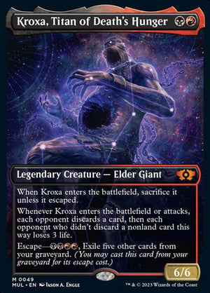 Kroxa, Titan of Death's Hunger [Multiverse Legends] 