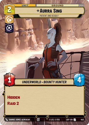Aurra Sing - Patient and Deadly (443) (Hyperspace) (443) [Legends of the Force]