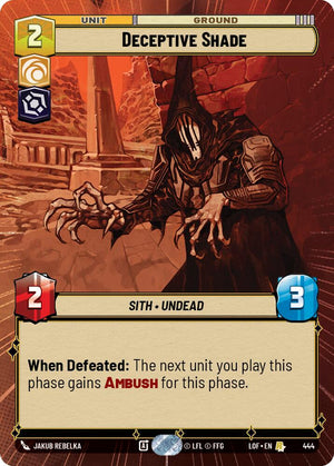 Deceptive Shade (444) (Hyperspace) (444) [Legends of the Force]