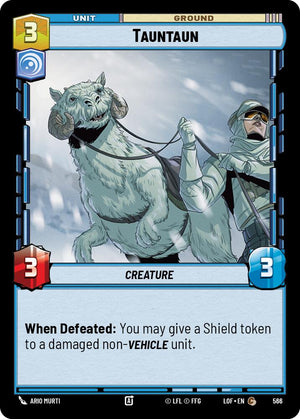 Tauntaun (566) (Foil) (566) [Legends of the Force]