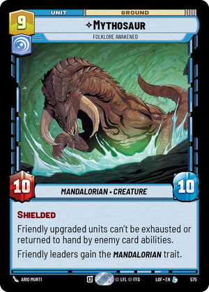 Mythosaur - Folklore Awakened (575) (Foil) (575) [Legends of the Force]