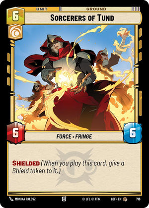 Sorcerers of Tund (716) (Foil) (716) [Legends of the Force]