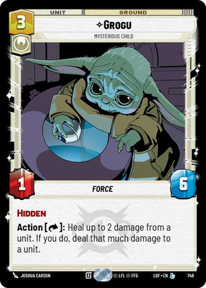 Grogu - Mysterious Child (748) (Foil) (748) [Legends of the Force]