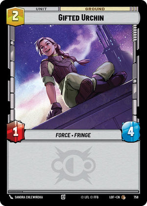 Gifted Urchin (758) (Foil) (758) [Legends of the Force]
