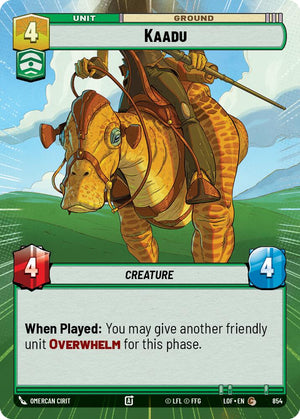 Kaadu (854) (Hyperspace Foil) (854) [Legends of the Force]