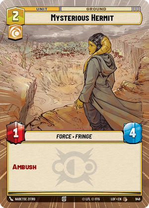 Mysterious Hermit (948) (Hyperspace Foil) (948) [Legends of the Force]