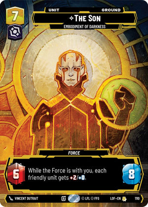 The Son - Embodiment of Darkness (1110) (Prestige Foil) (1110) [Legends of the Force]