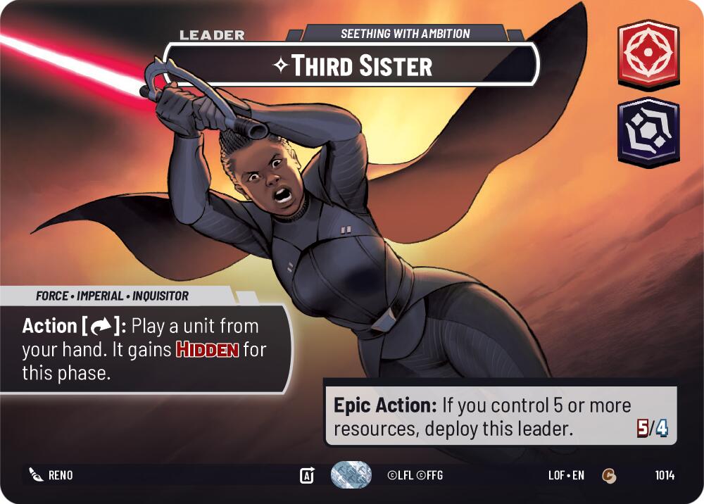 Third Sister - Seething With Ambition (1014) (Showcase) (1014) [Legends of the Force]