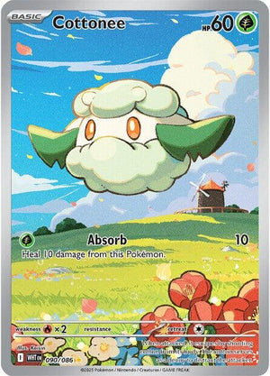 Cottonee (090/086) [Scarlet & Violet: White Flare]
