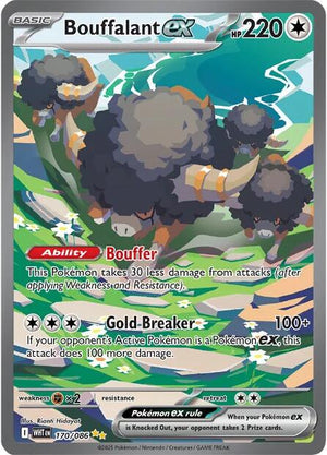 Bouffalant ex (170/086) [Scarlet & Violet: White Flare]