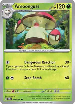 Amoonguss (011/086) [Scarlet & Violet: Black Bolt]