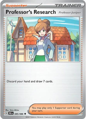Professor's Research (085/086) [Scarlet & Violet: Black Bolt]