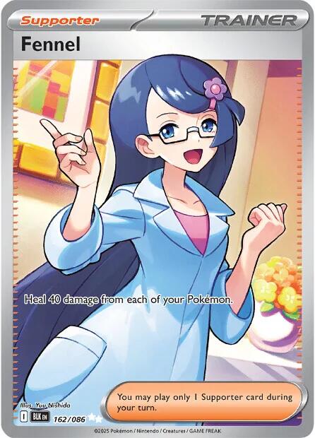 Fennel (162/086) [Scarlet & Violet: Black Bolt]